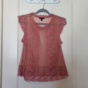 RW Lovely Dusty Rose Top M